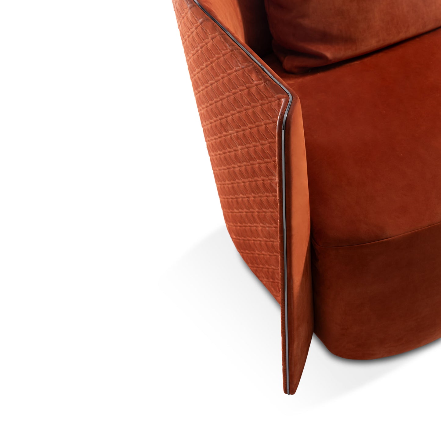 Butterfly 3 seater sofa detail by Bentley Home