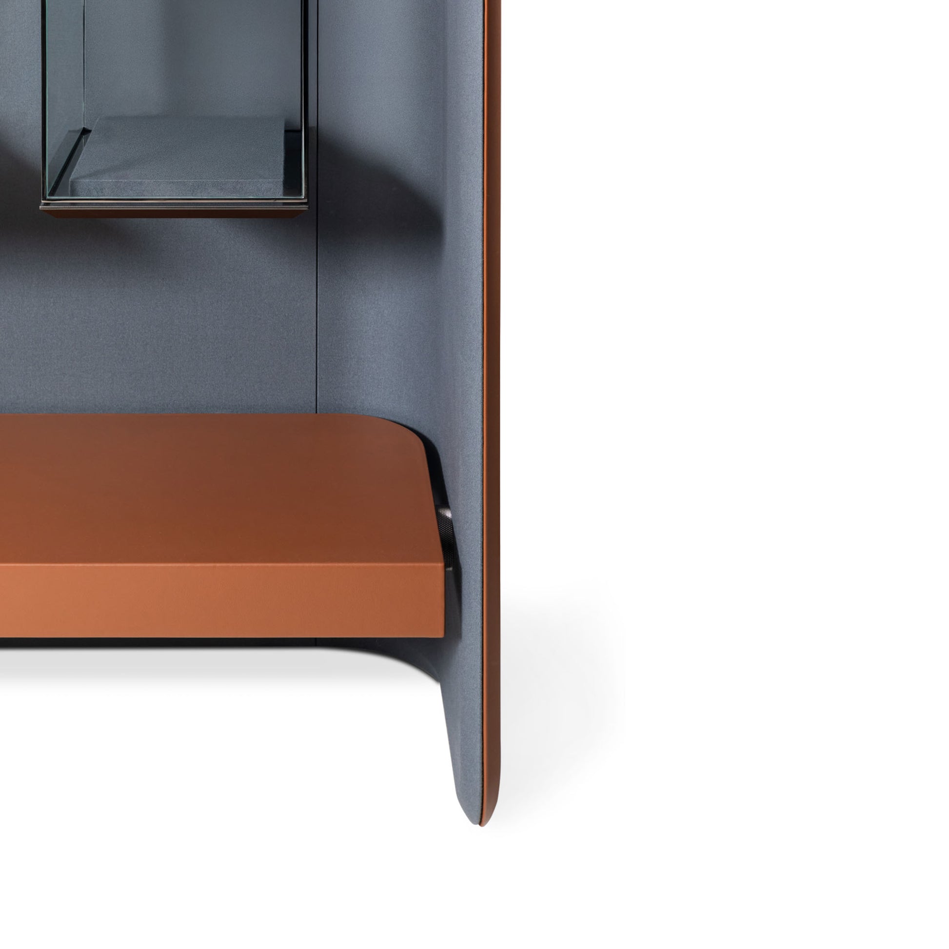 Bentley Home Linden Display cabinet detail