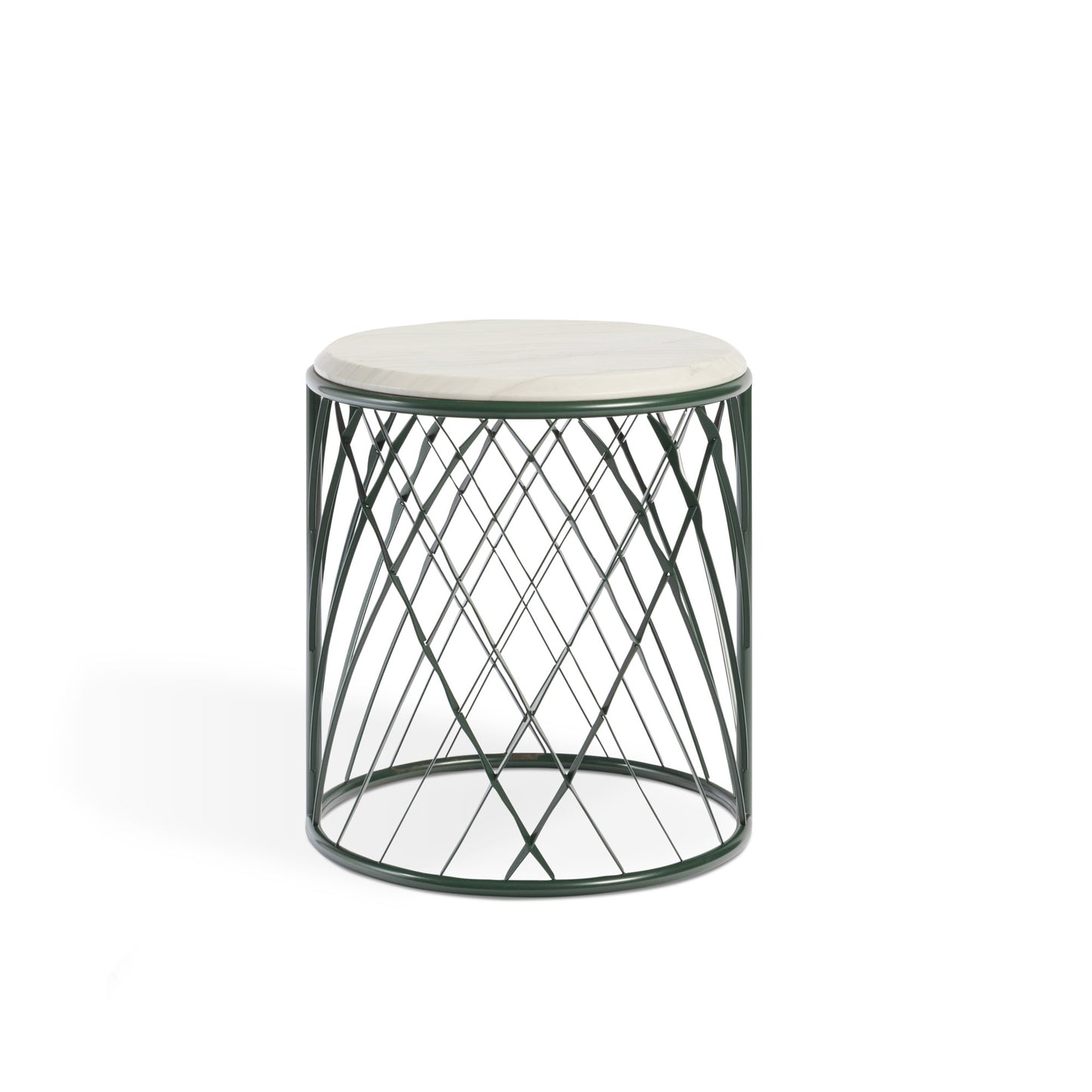 Bentley Home Solstice outdoor side table Deep Forest