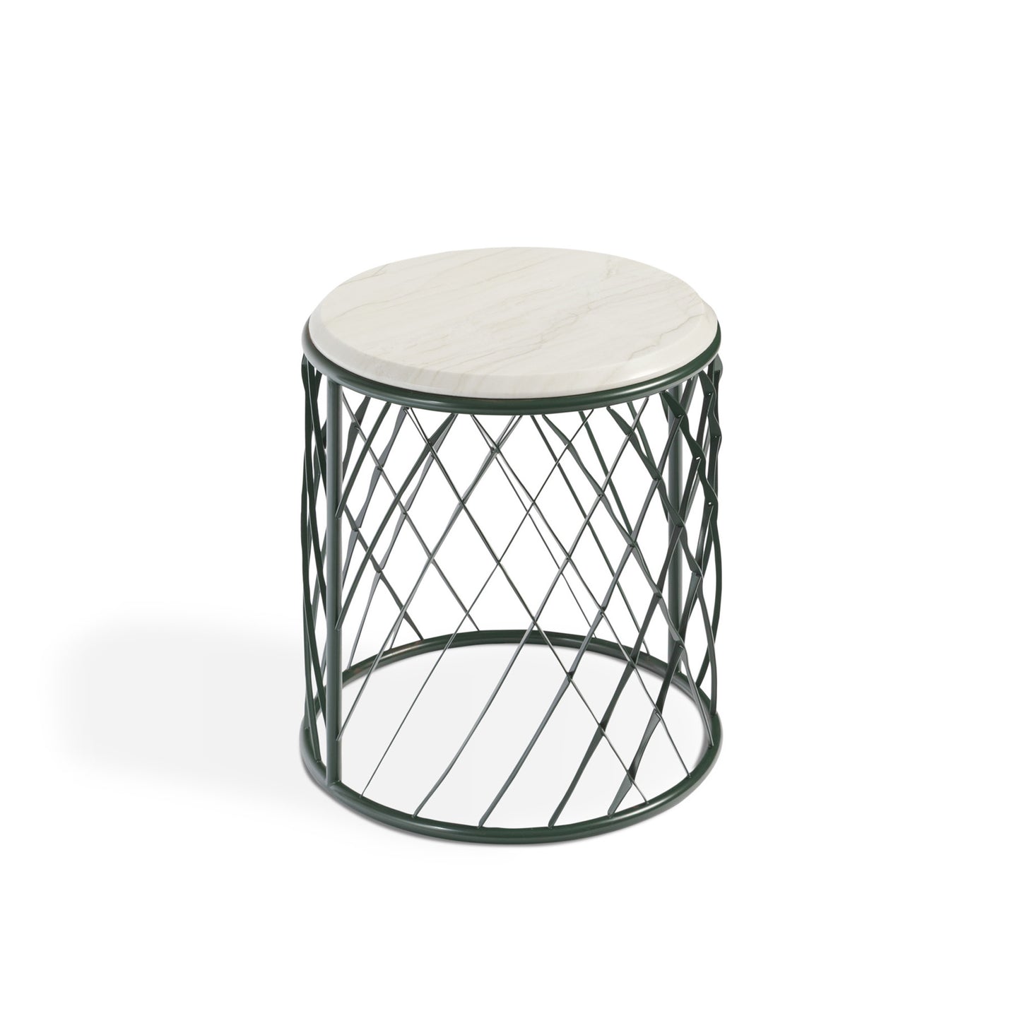 Bentley Home Solstice outdoor side table Deep Forest