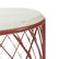 Bentley Home Solstice outdoor side table  Rust detail