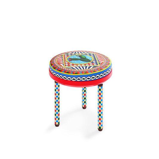 Dolce Gabbana Casa- Afrodite Side table-carretto-with-cushion