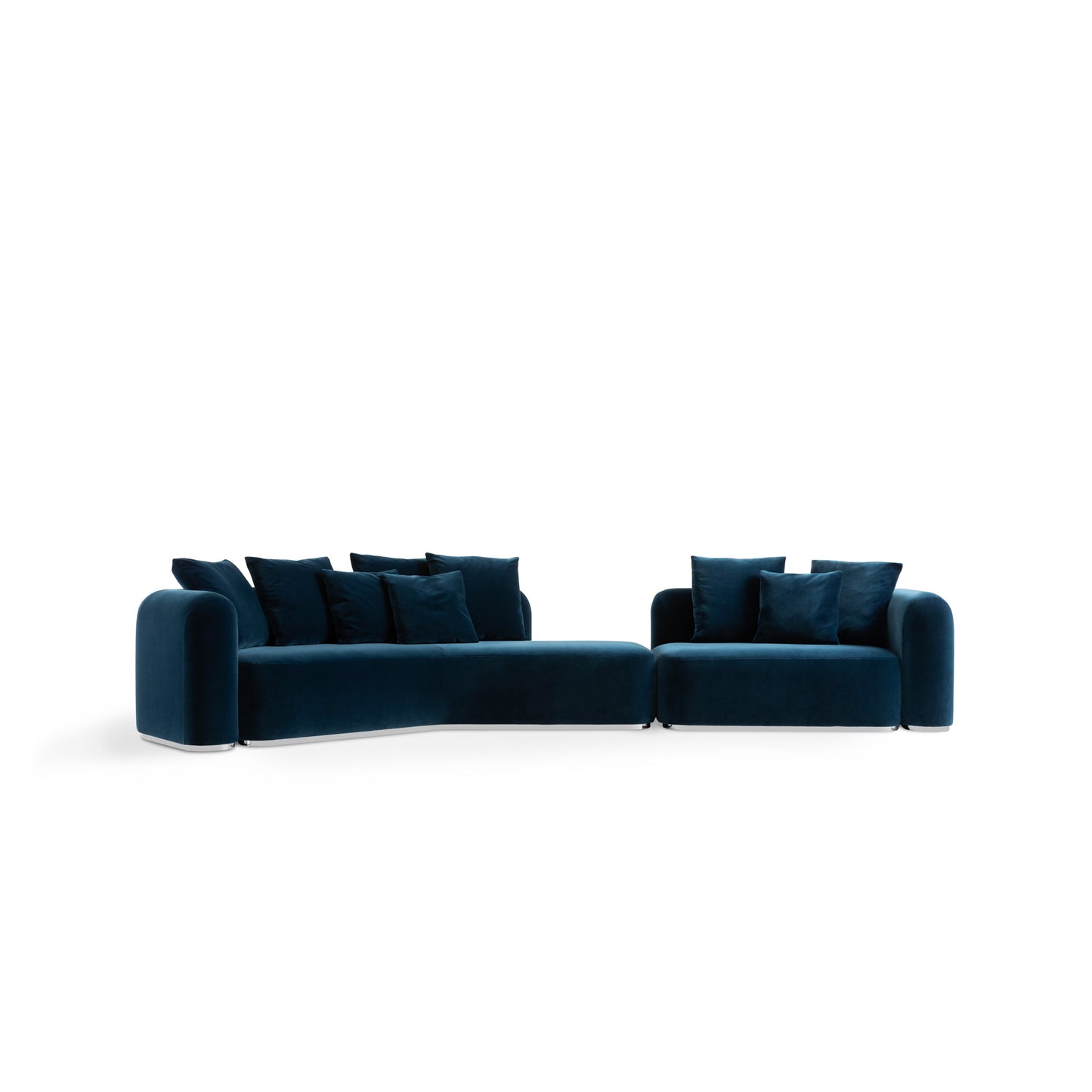 Moss Linear sectional sofa by Dolce&Gabbana Casa