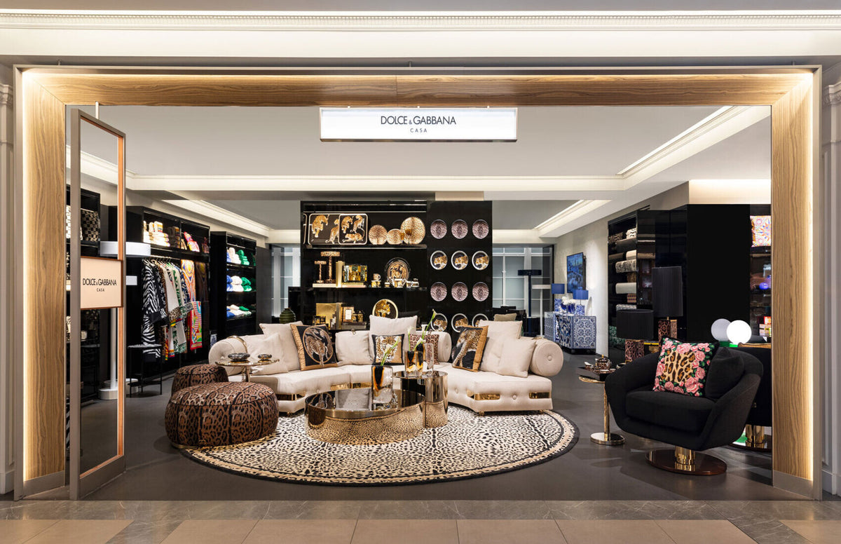 Dolce&Gabbana Casa Unveils New Display at Harrods – Luxury Living Group