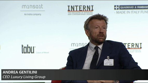 Andrea Gentilini (CEO luxury living group) - Pambianco deesign summit 2021