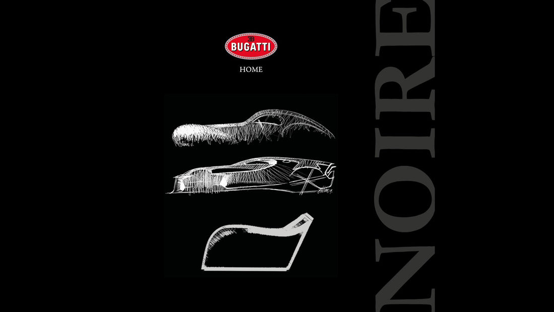 Bugatti Home- Noire armchair advertising
