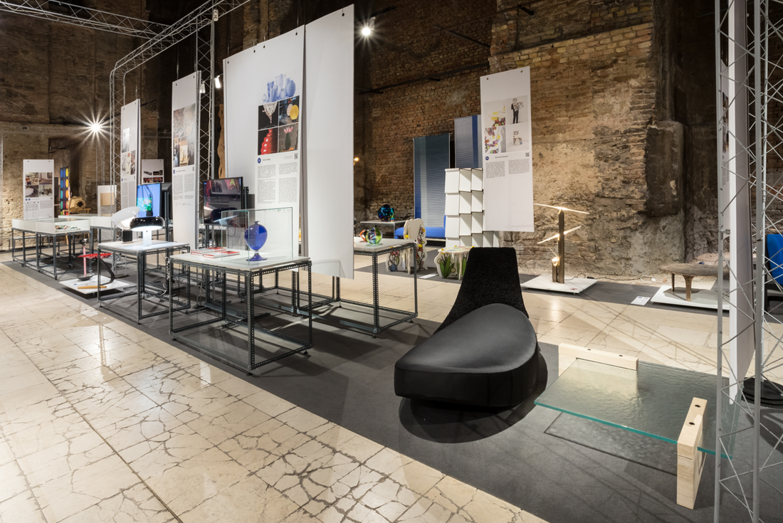 Trussardi Casa at the "Design without Borders Exhibition" in Budapest