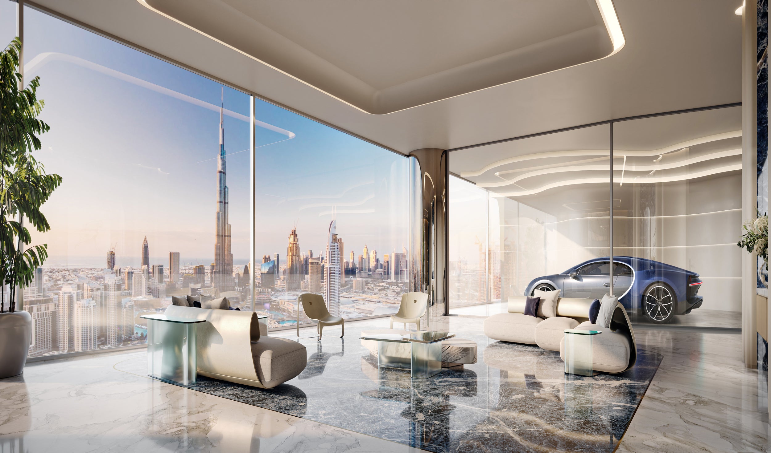 Illustration of Four Seasons Residences Tower Penthouses