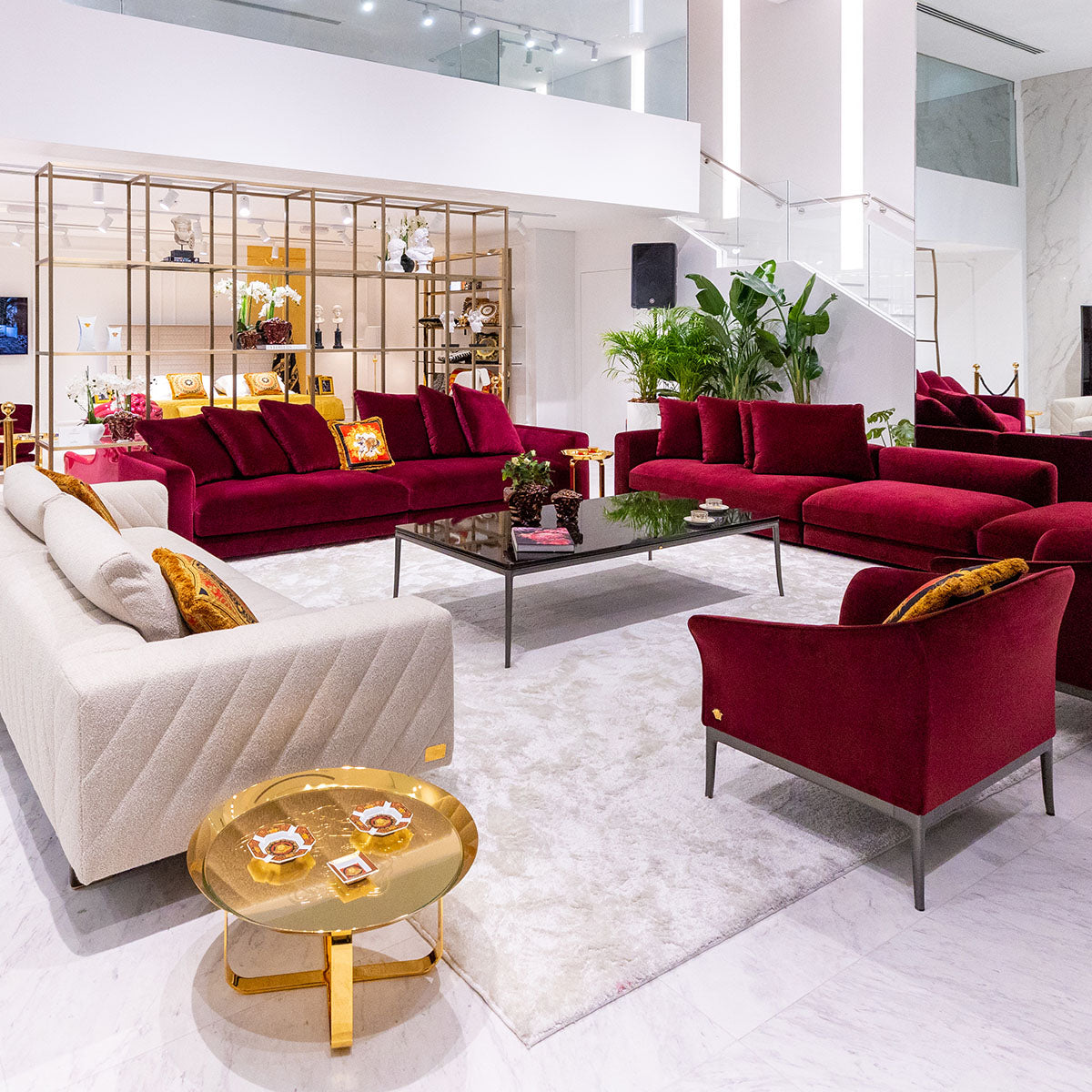 The first Versace Home showroom opened in Doha – Luxury Living Group