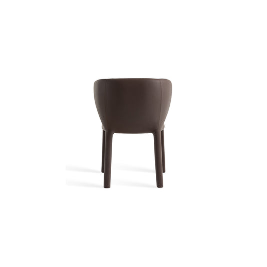 Trussardi Casa Nebulina chair leather back