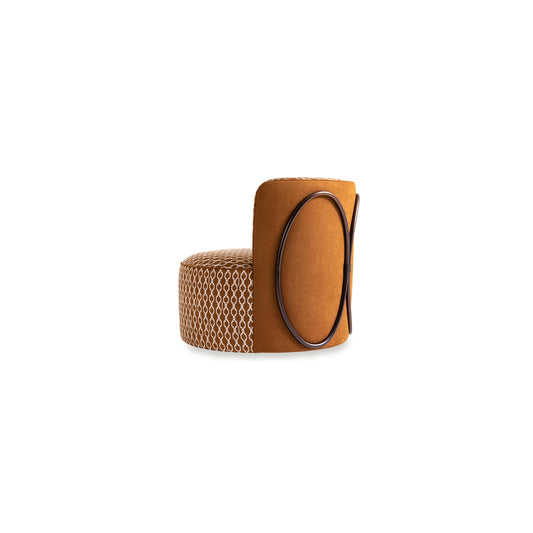 Oval armchair