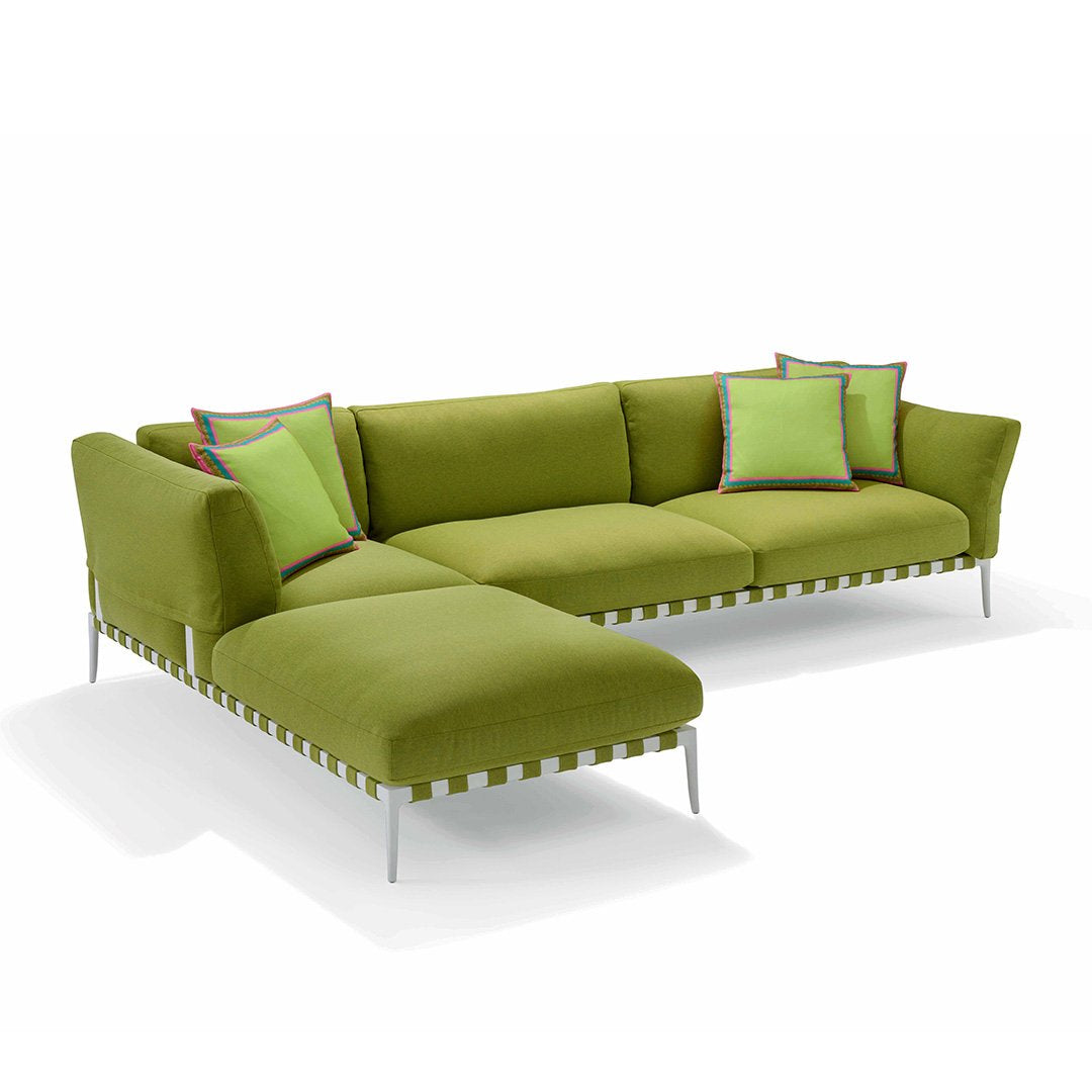 Stiletto outdoor sofa
