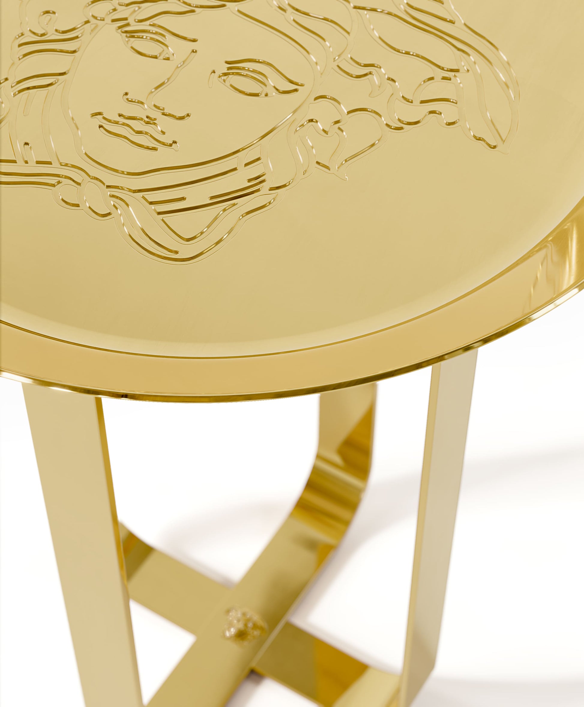 Versace Home Gold Unique coffee table gold detail