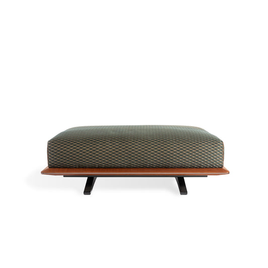 Bentley Home Ashford ottoman front
