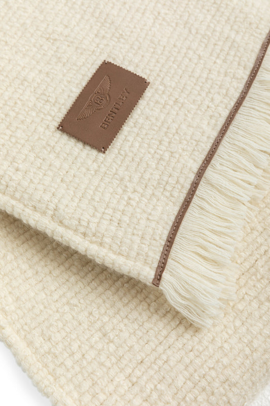Bouclé throw