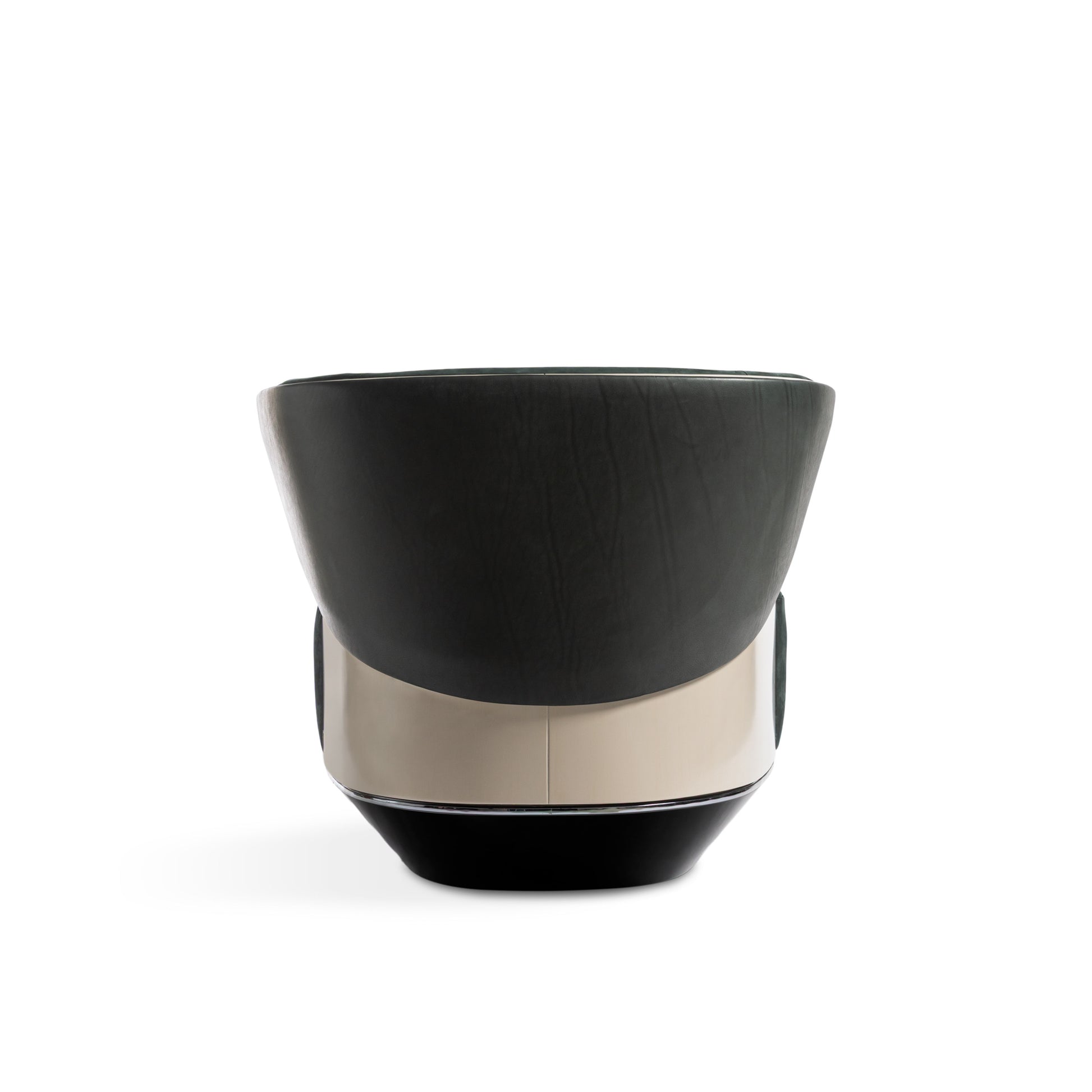 Benltey Home - Embrace armchair quartz grey shellac back image