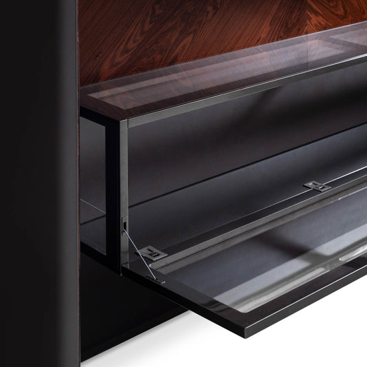 Bentley Home Linden tall cabinet detail 2