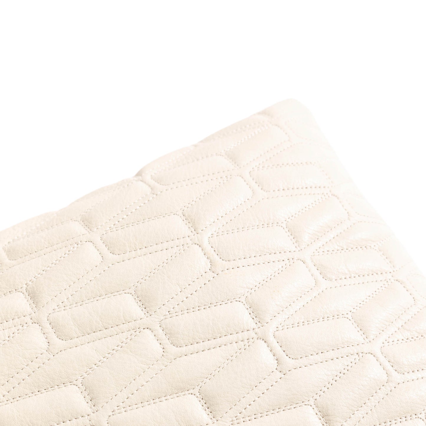 Bugatti Home - White mesh quilted cushion_detail