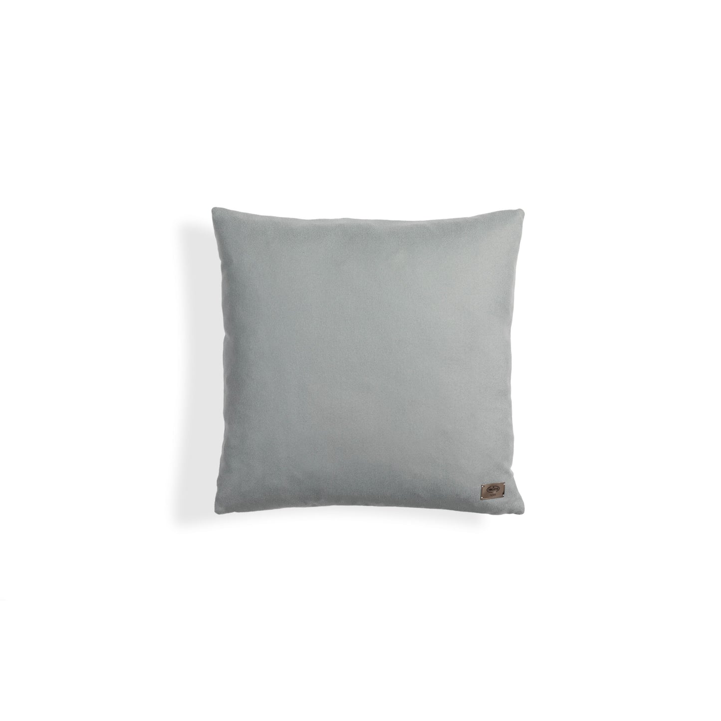 Bugatti Home - Grey mesh quilted cushion_back