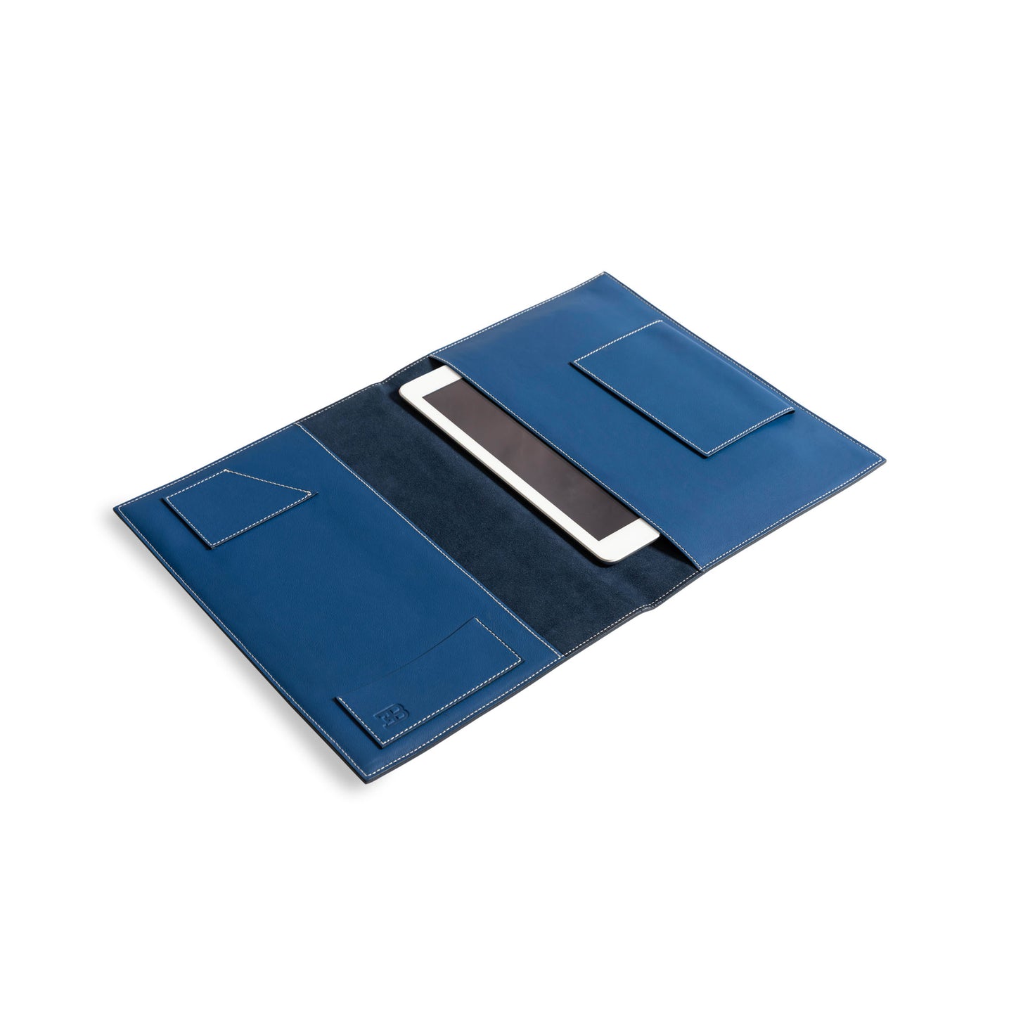 Bugatti Home - iPad cover open with iPad inside