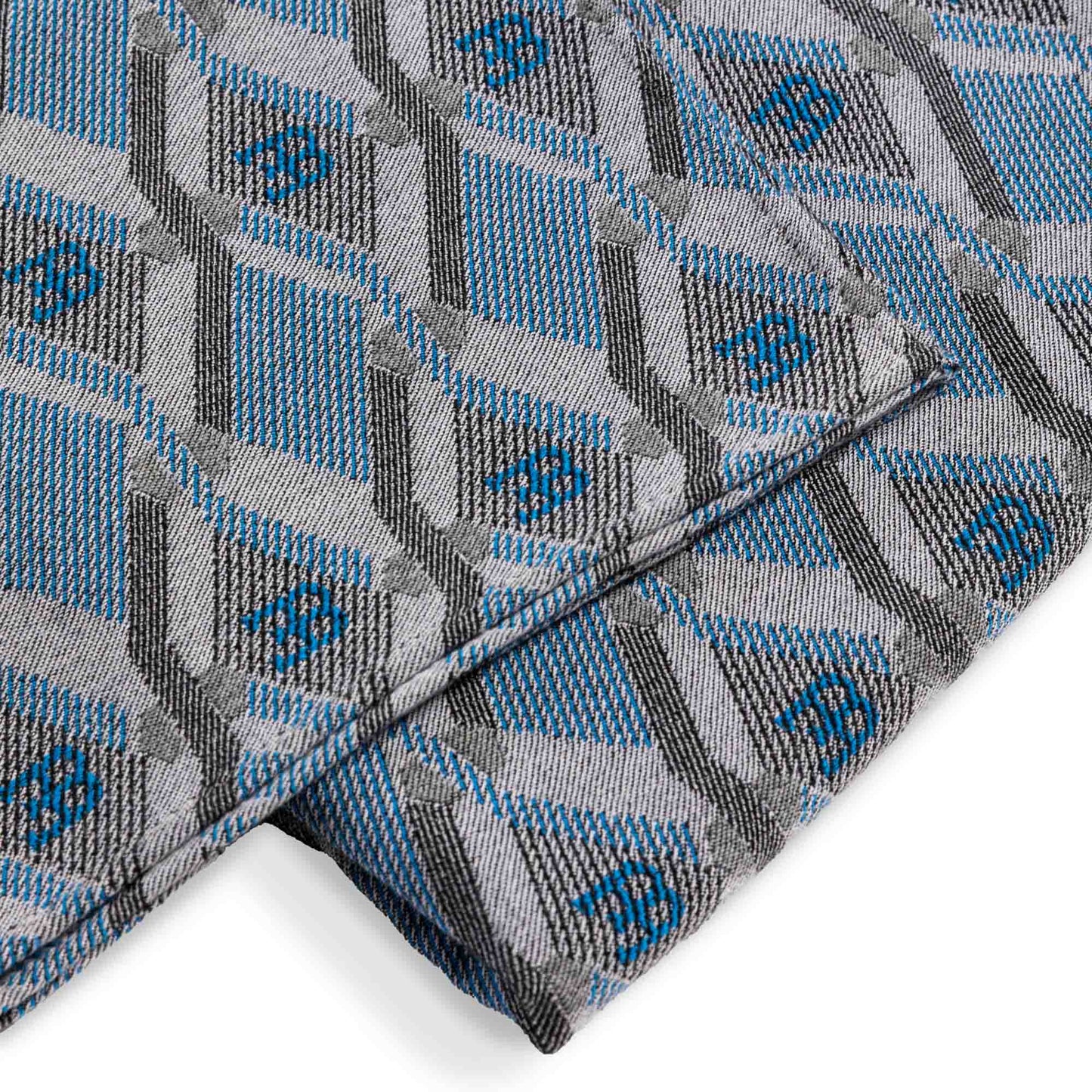 Bugatti Home - Blue Le Corniches throw_detail