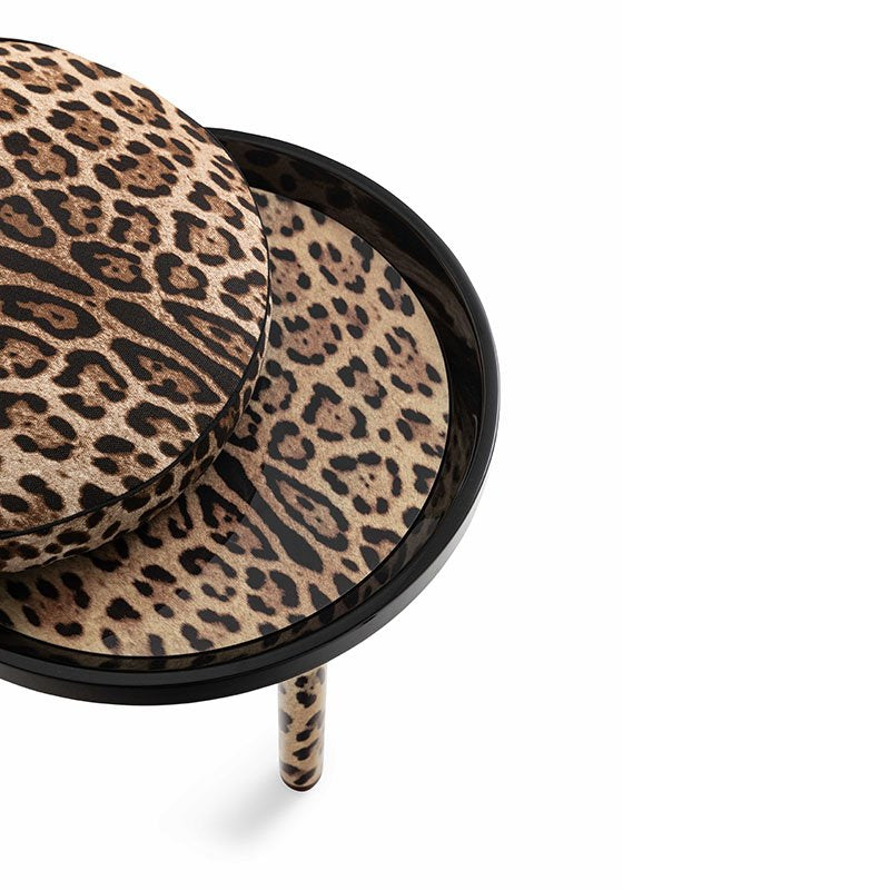 Dolce Gabbana Casa- Afrodite side table-leopardo-detail
