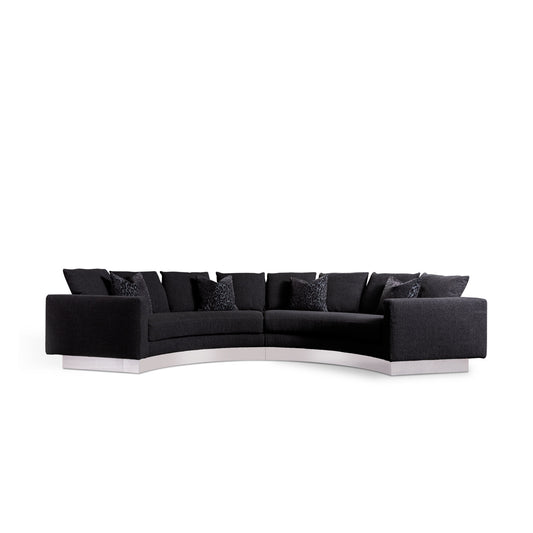 Gotham curved sofa