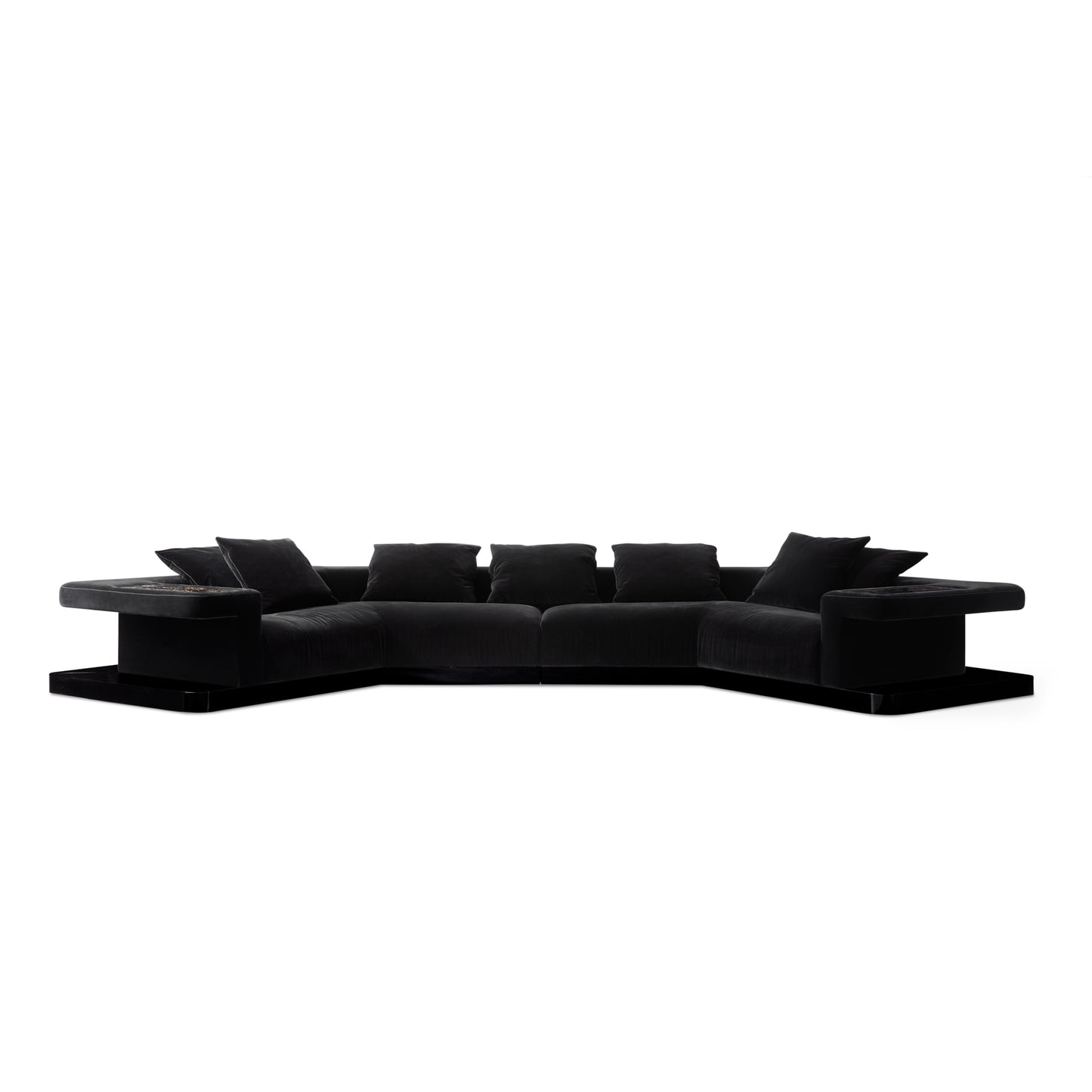 Teodora sectional sofa by Dolce&Gabbana Casa front picture