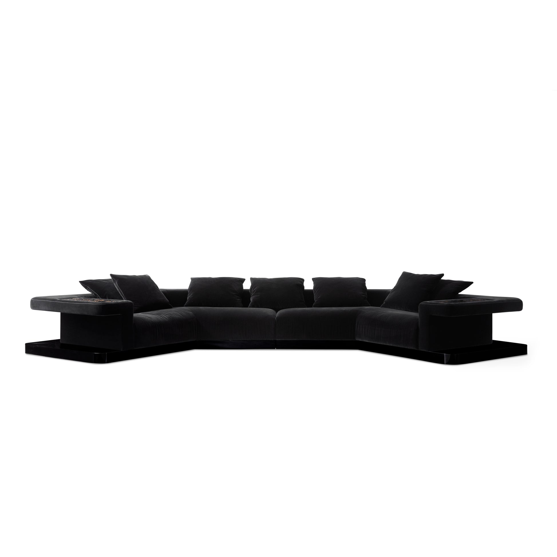 Teodora sectional sofa by Dolce&Gabbana Casa front picture