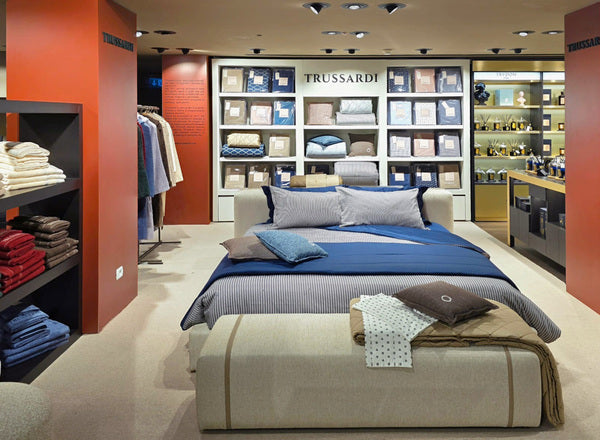 Trussardi Casa corner at La Rinascente