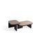 Trussardi Casa Neli coffee tables stried walnut 