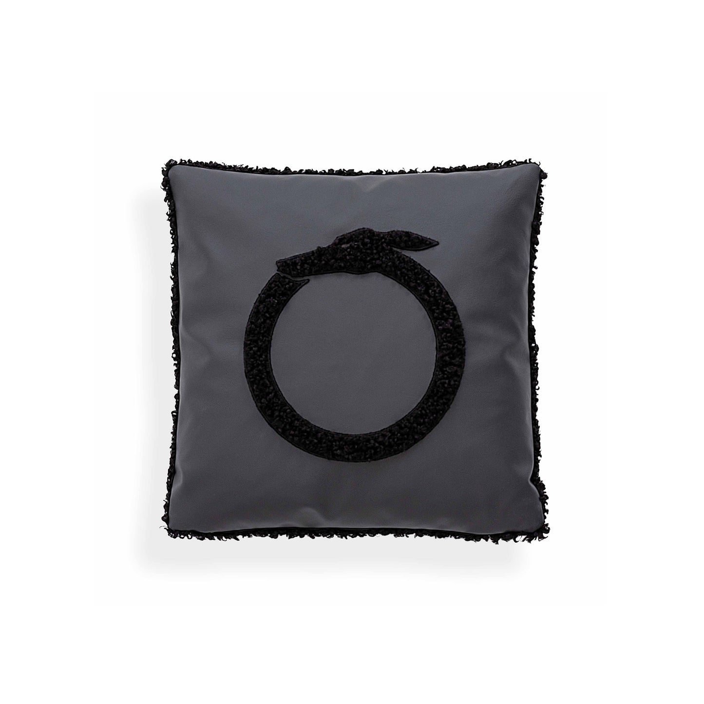 Oroboro Maxi Logo cushion
