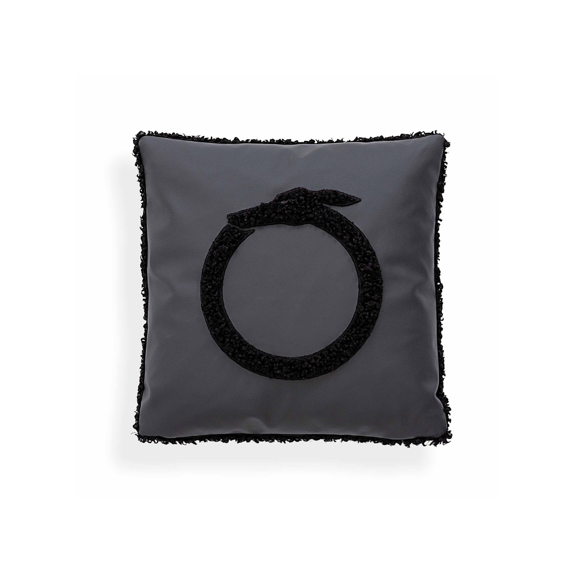 Oroboro Maxi Logo cushion