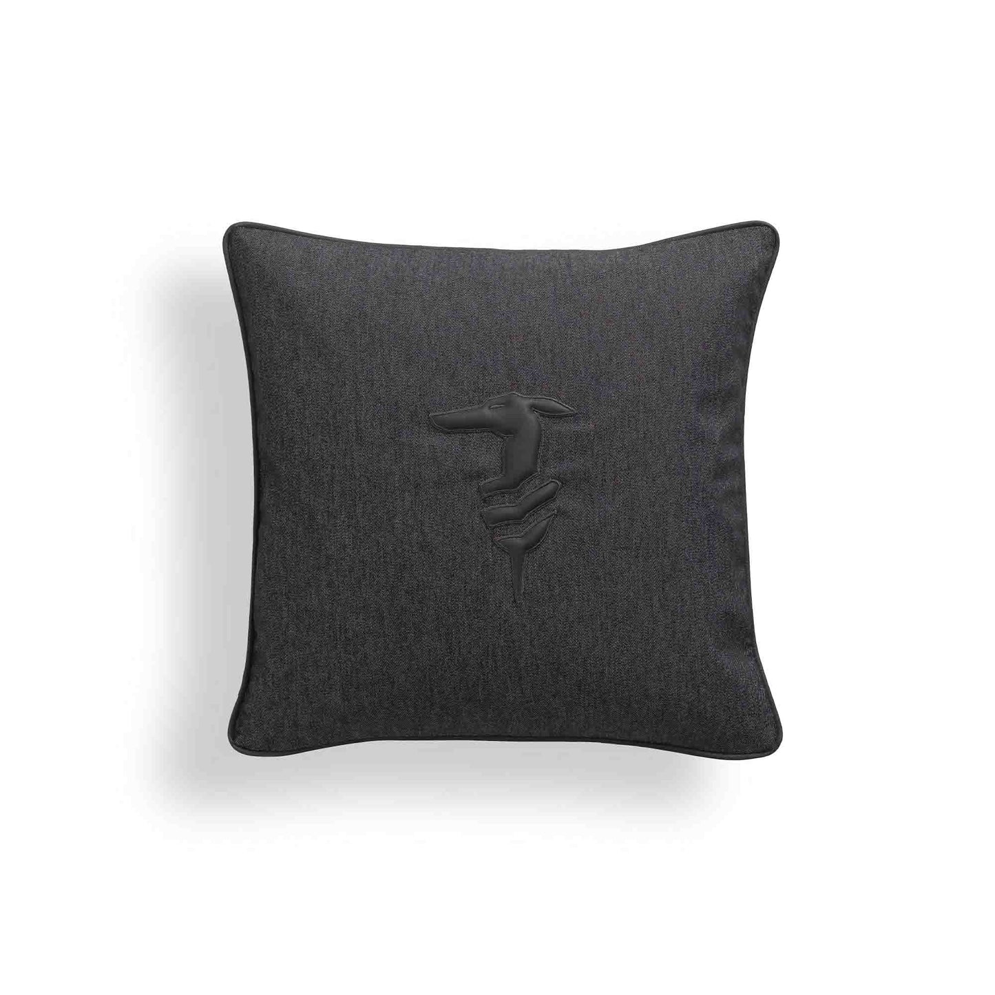 Trussardi Casa - Greyhound cushion_tcs49-40-charcoal-stone