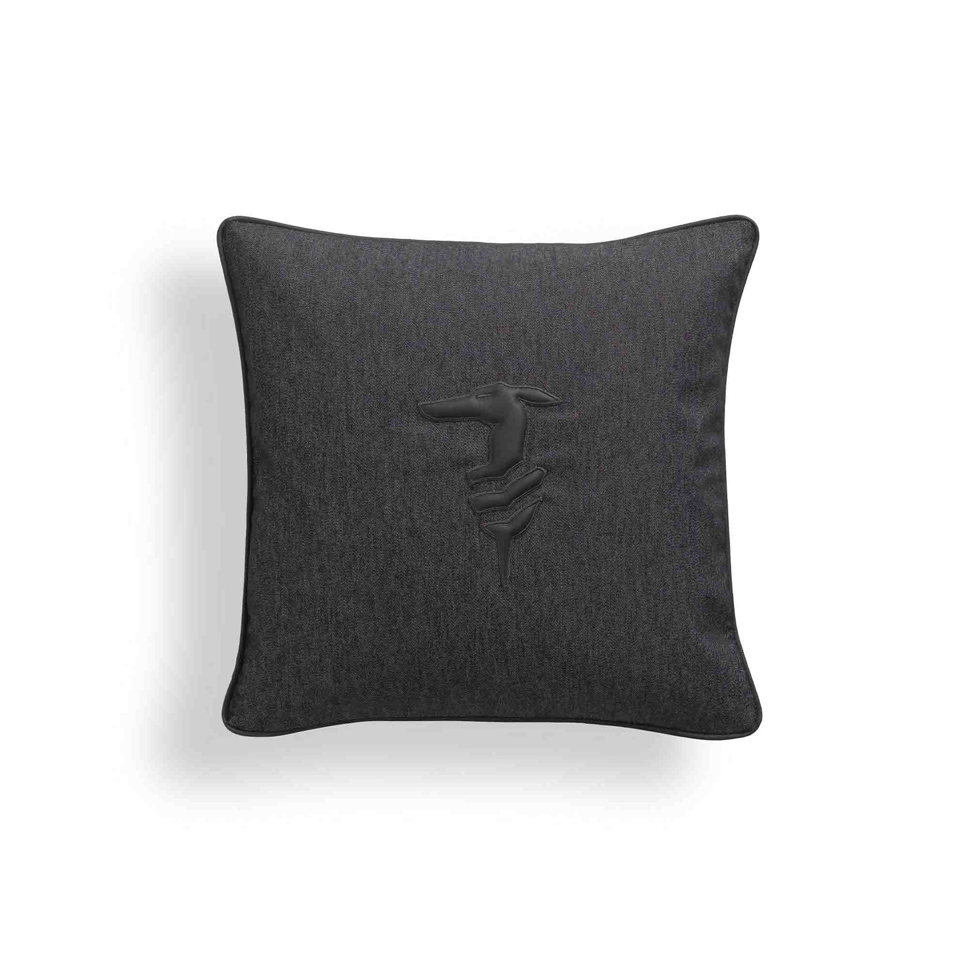 Trussardi Casa - Greyhound cushion_tcs49-40-charcoal-stone