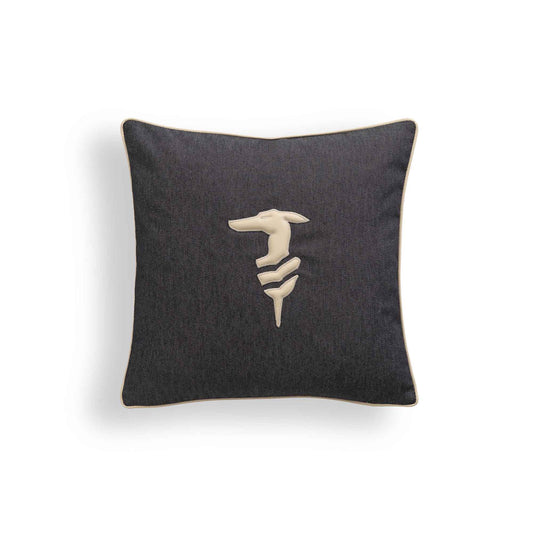 Trussardi Casa - Greyhound cushion_tcs49-40-marshmallow