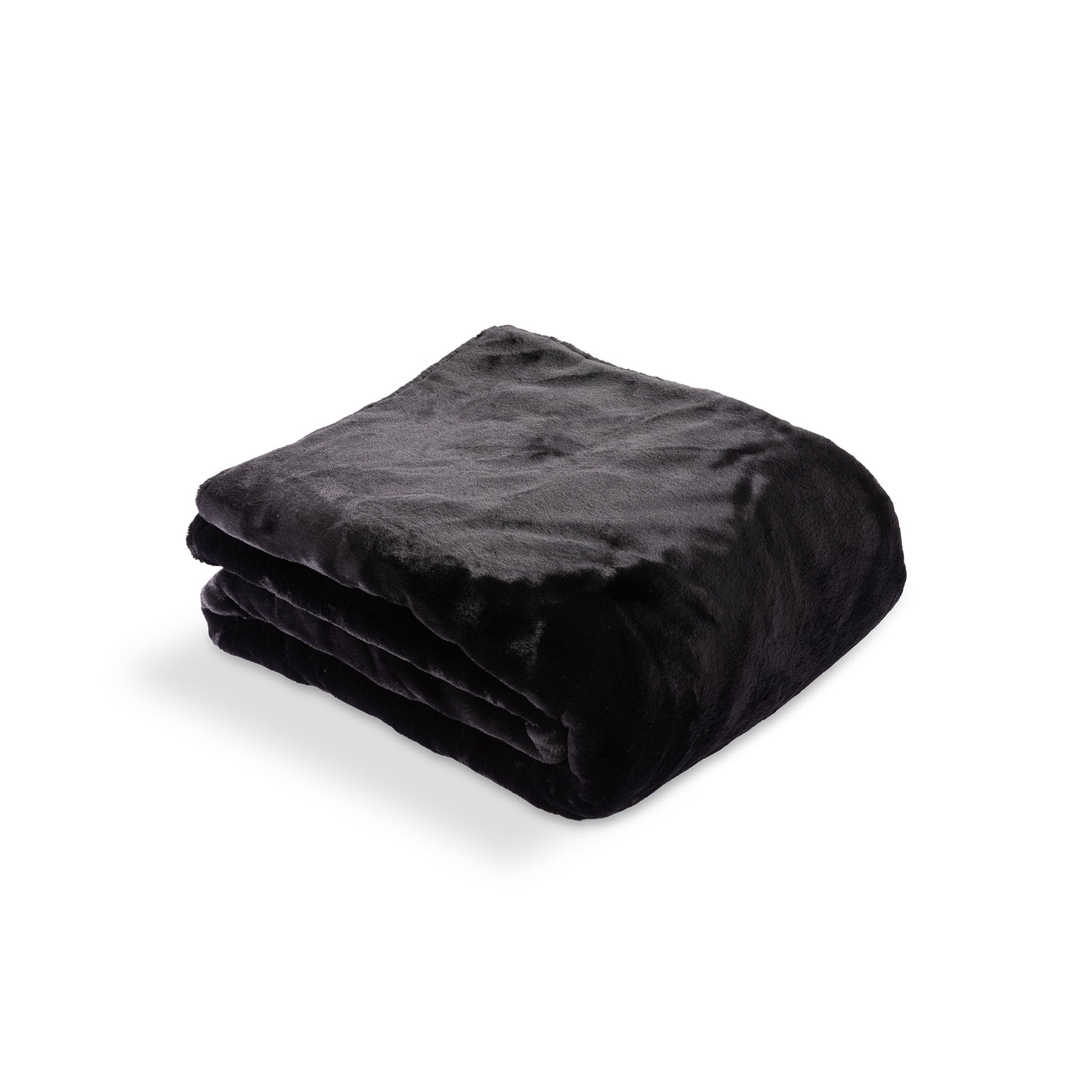 Barocco Silk Faux Fur throw