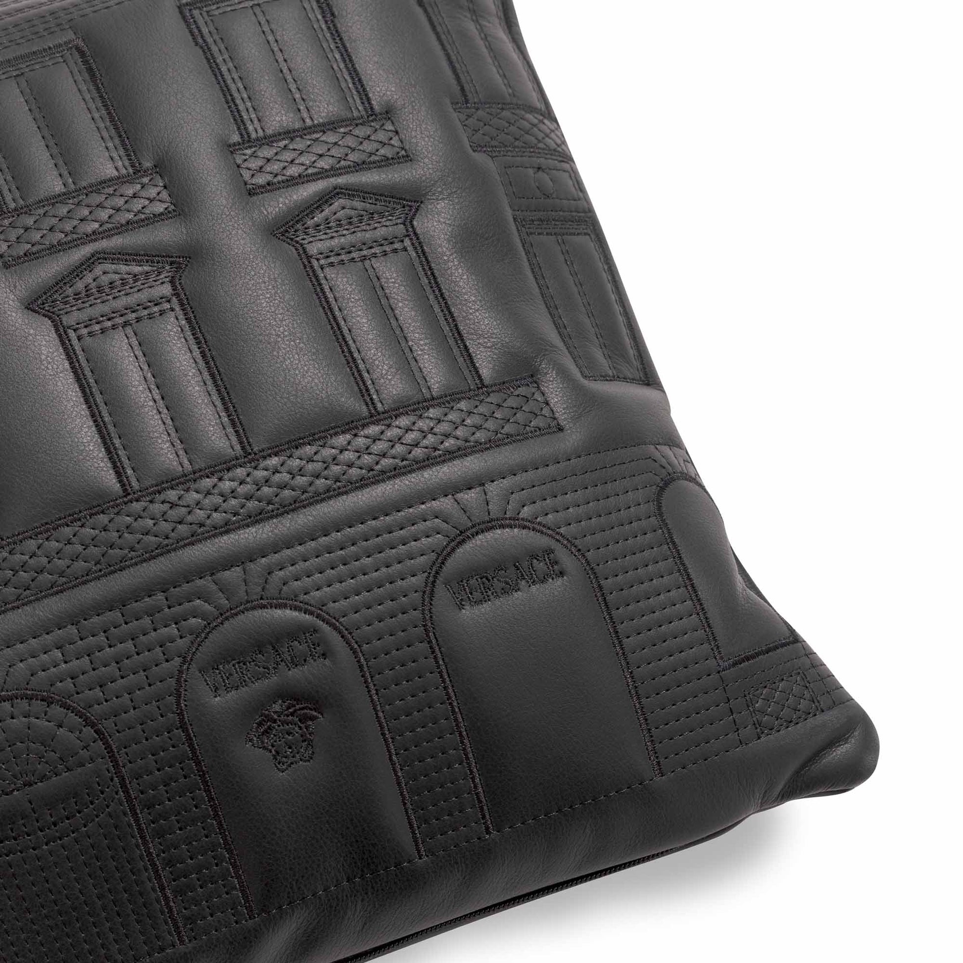 N°12 Leather cuscino 