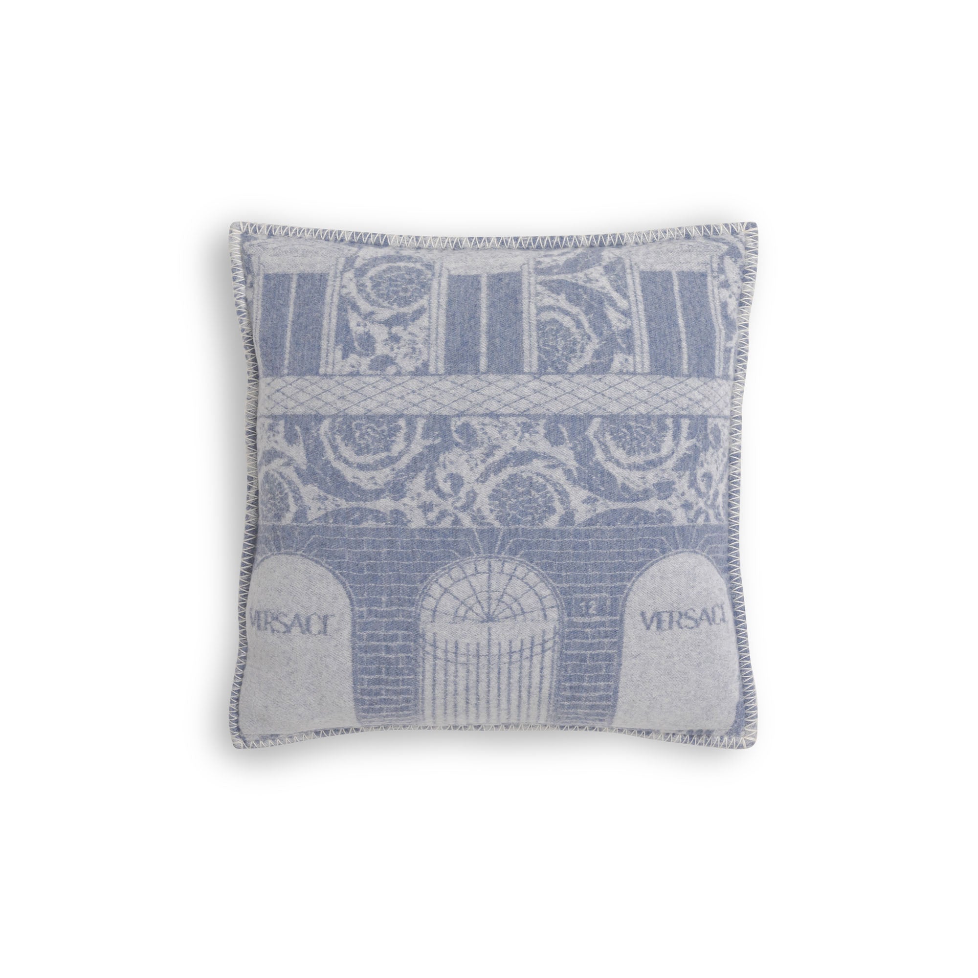 N°12 jacquard cushion - Versace Home | LLG – Luxury Living Group