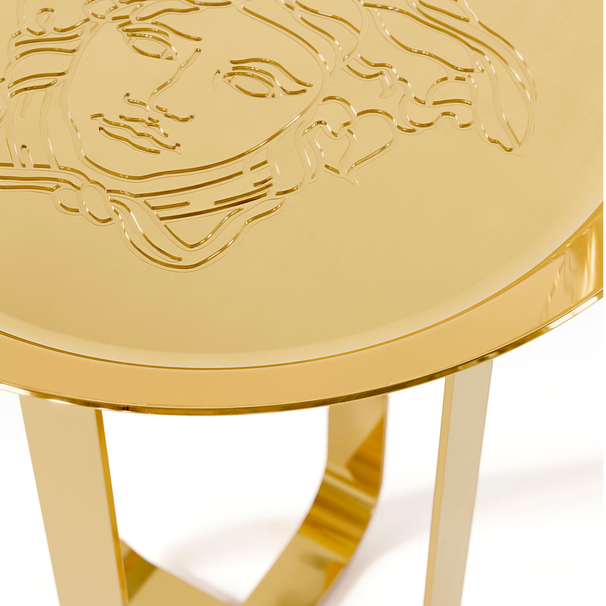 Versace Home Gold Unique side table gold detail