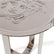 Versace Home Gold Unique side table chrome detail