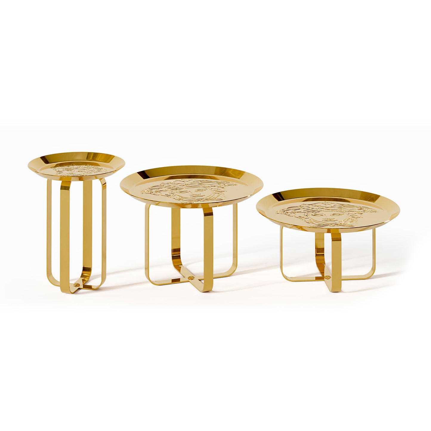Versace Home Gold Unique side and coffee table gold