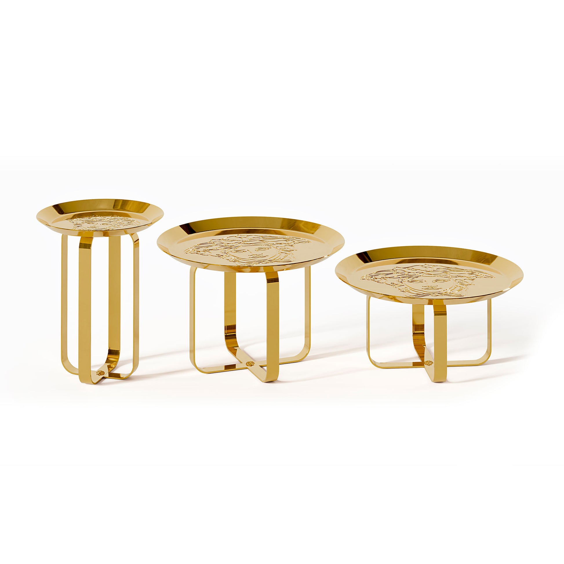 Versace Home Gold Unique side and coffee table gold