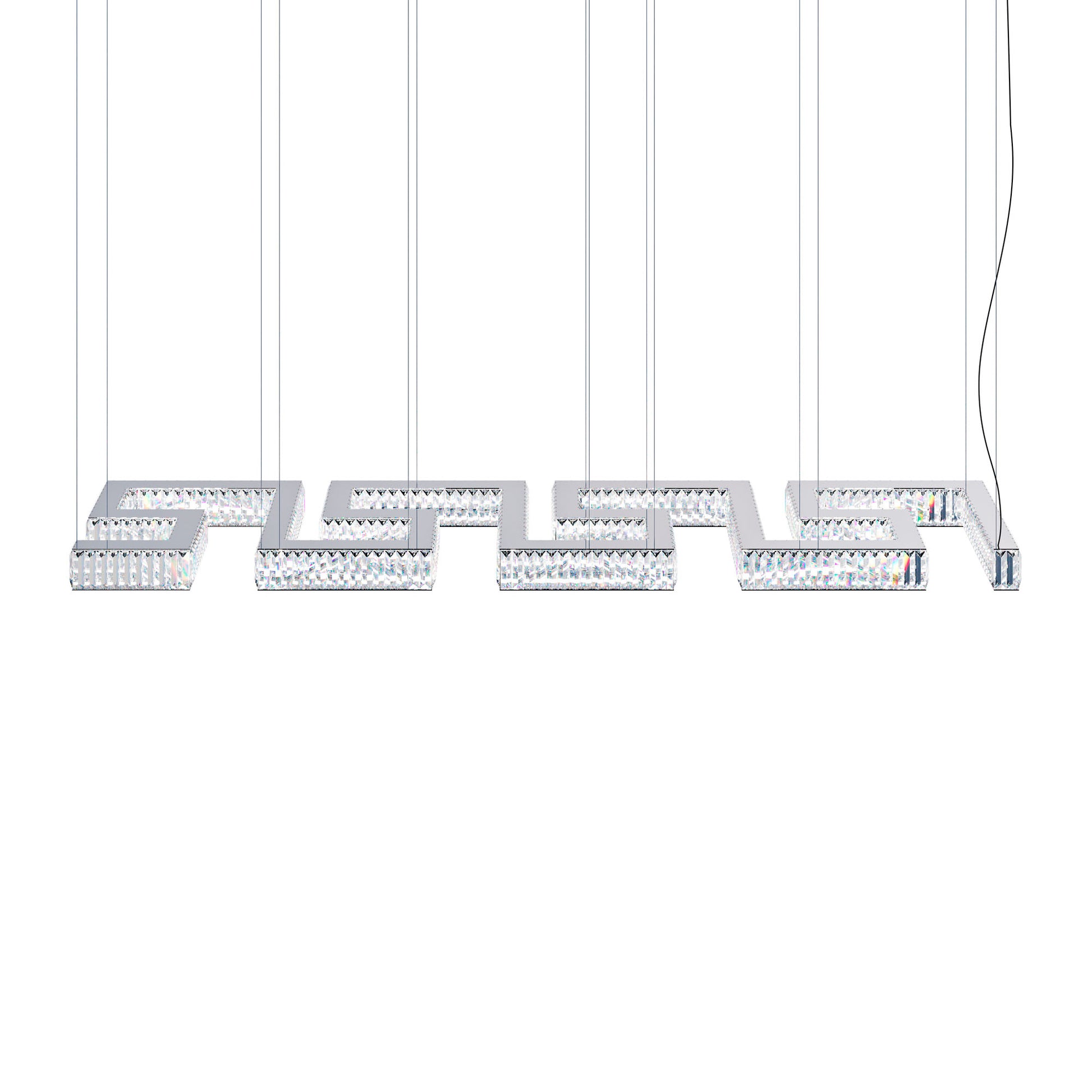 Versace Home La Greca Linear Chandelier 