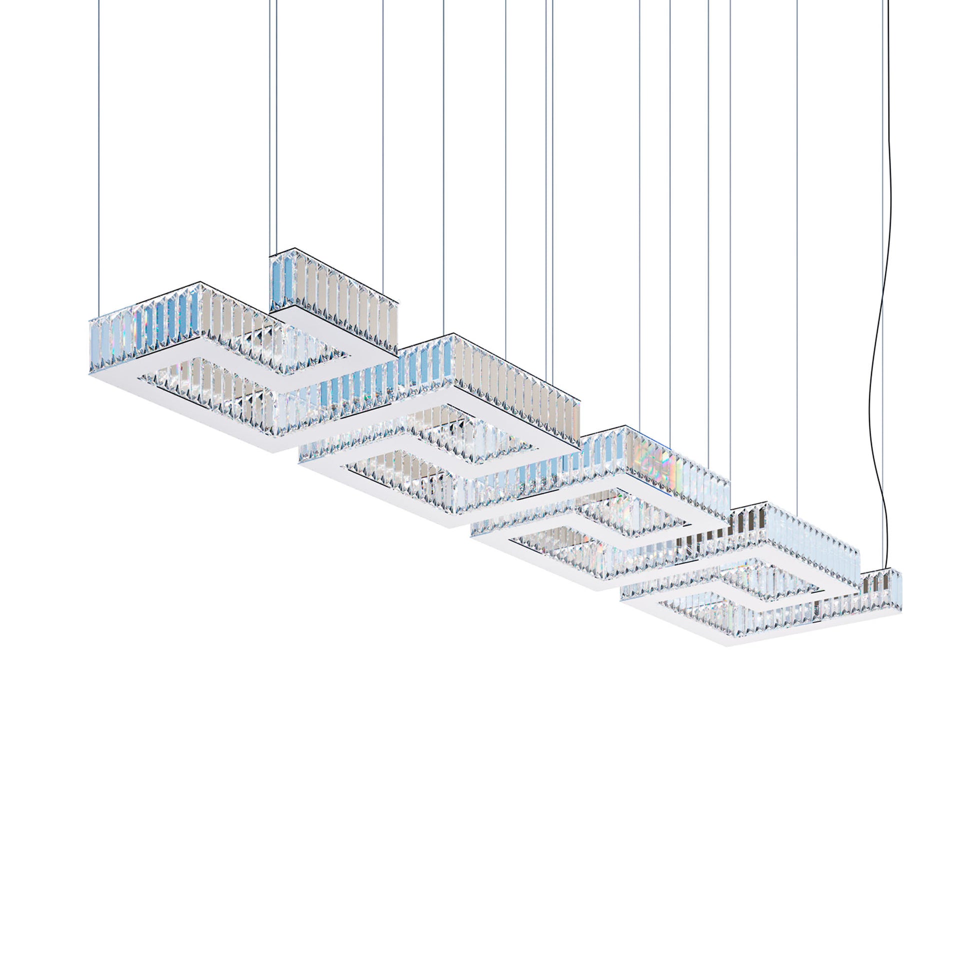 Versace Home La Greca Linear Chandelier 