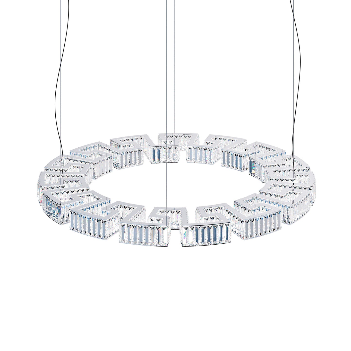 Versace Home La Greca Round Chandelier 